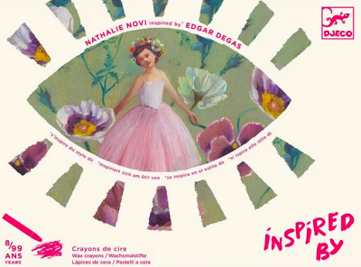 Inspired by Edgar Degas Ballerine