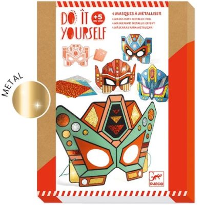 DIY 4 maschere da metallizzare